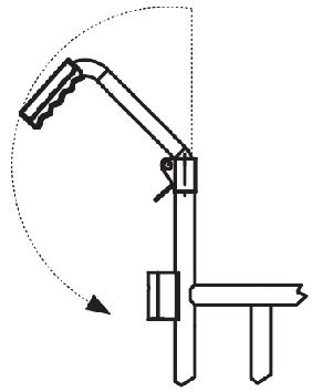 Hinged backrest